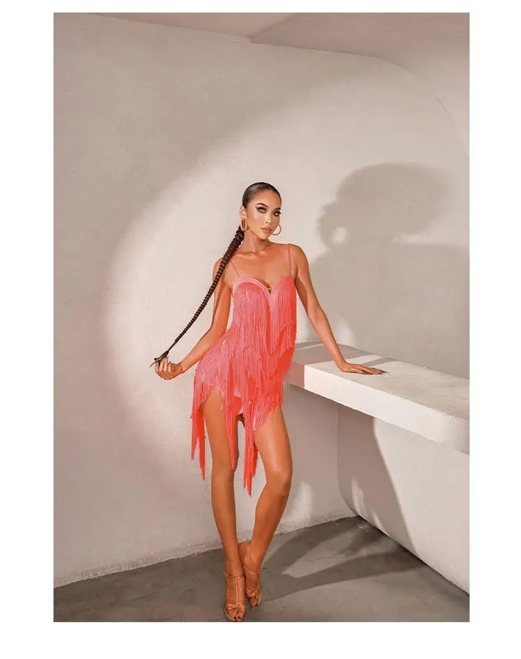 Latin Dance Dresses Skirt Outfit Costumes for Women