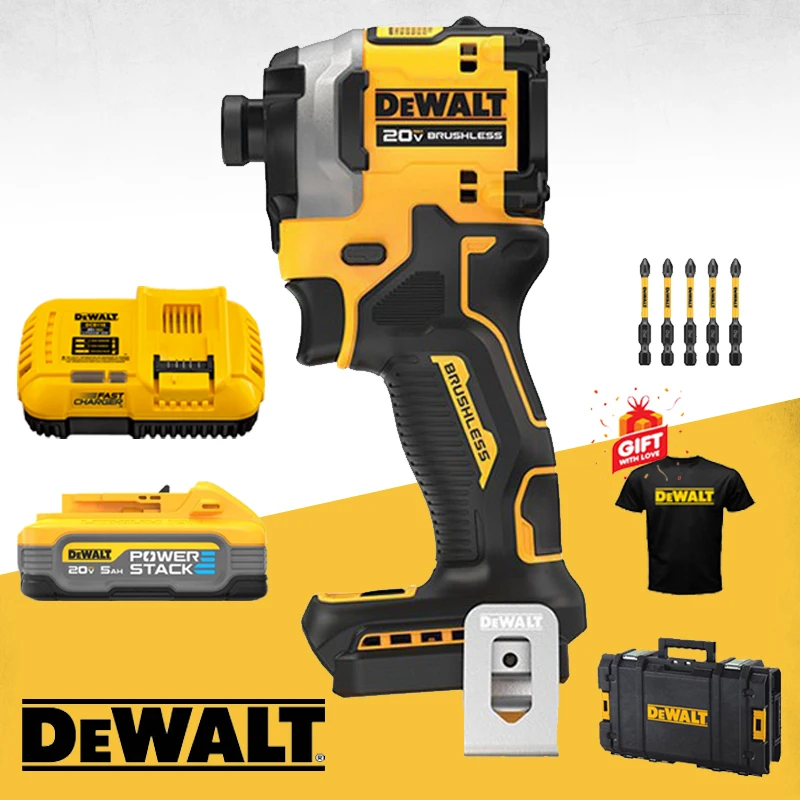 DEWALT DCF850 Cordless Impact Driver Kit 20V Lithiumion 18V Brushless