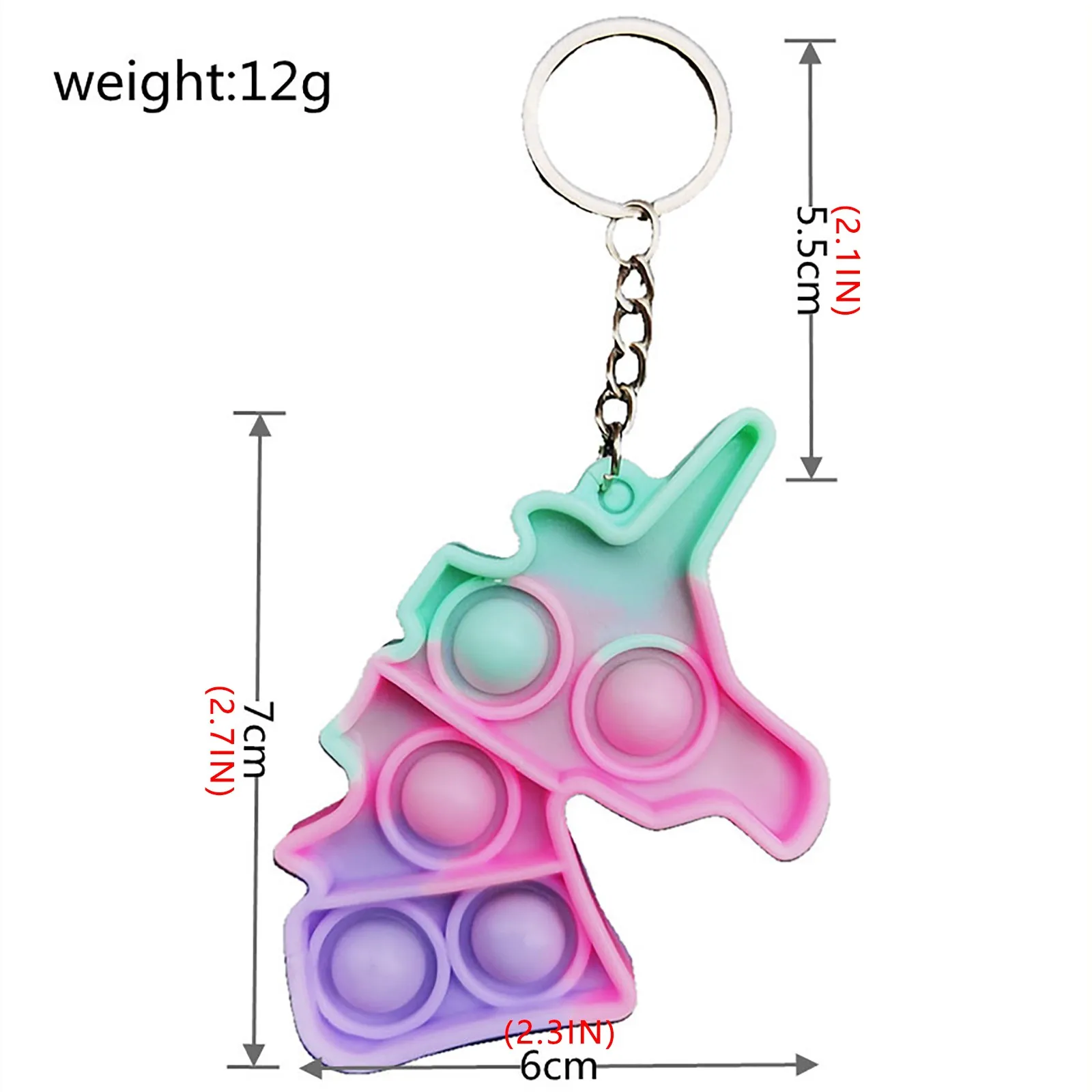 Mini Pops Simple Dimple Keychain Its Push Bubble Anxiety Sensory Fidget Toy Anti Stress Relief For Autism Adults Key Chain Toys squishy mesh ball Squeeze Toys