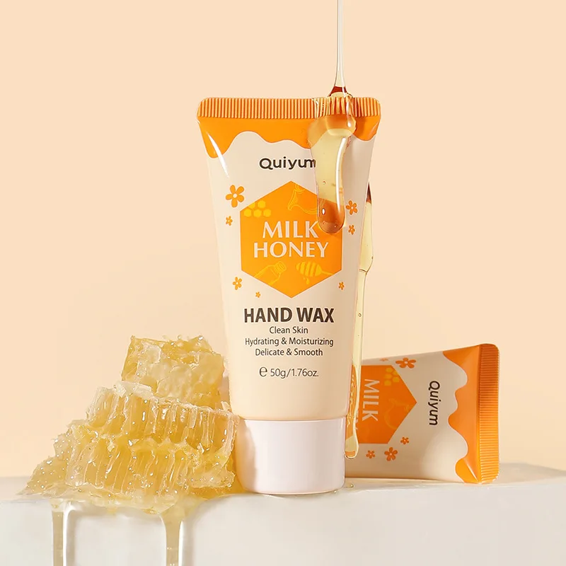 Hot Selling Items Milk Honey Hand Wax Milk Honey Hand Wax Hand Care Whitening Nutritional Ingredients Are Non Irritating