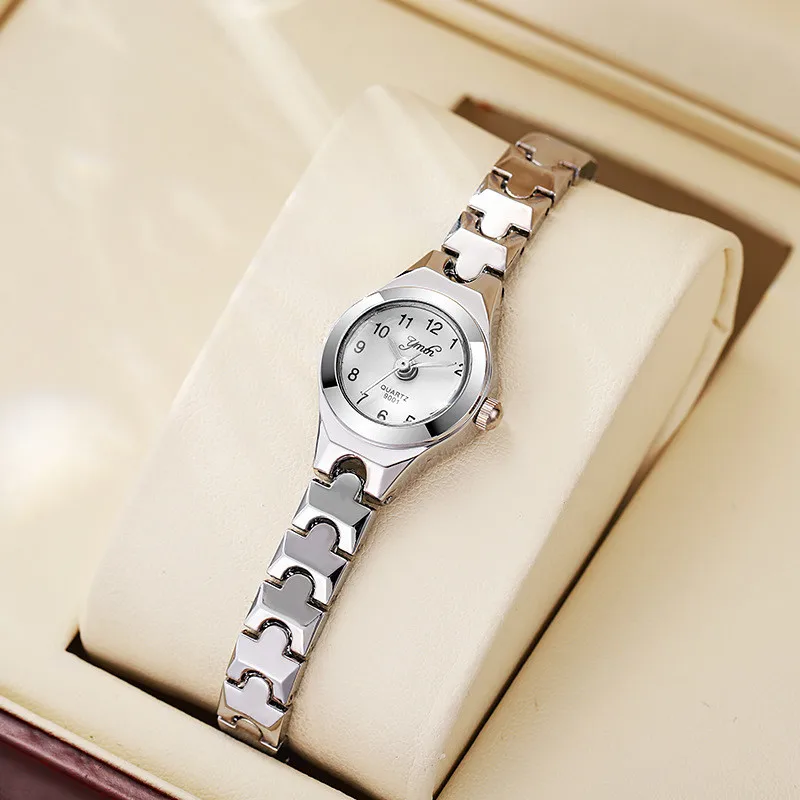 Ladies Watch, Mini Dial Fashion Versatile Vintage Trend Quartz Watch