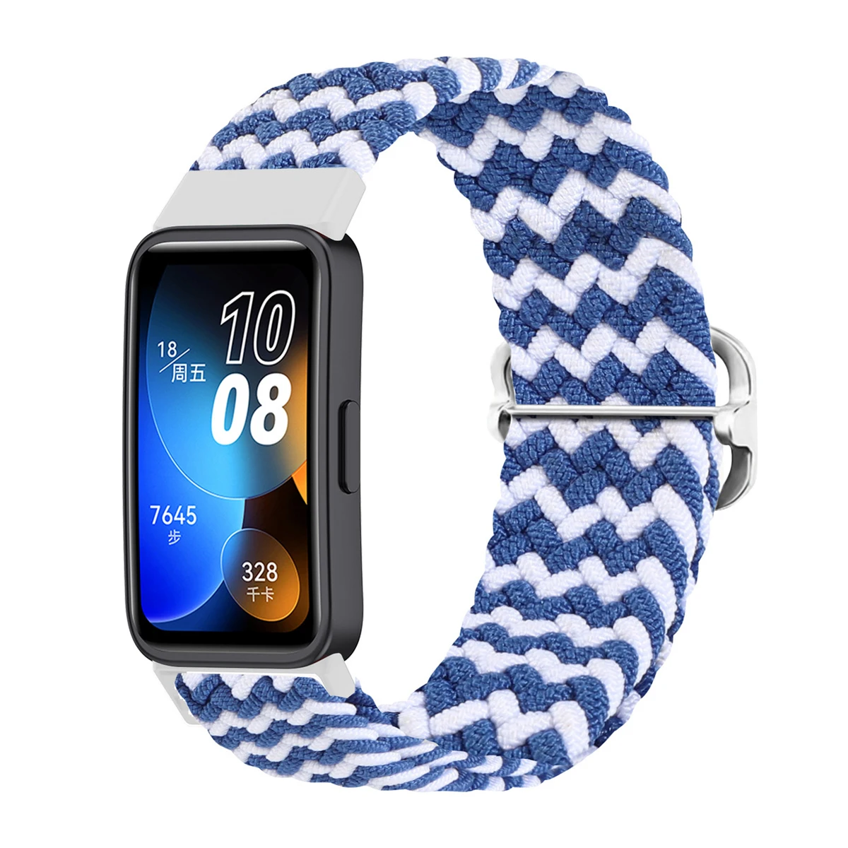 Adjustable Braided Solo Loop Elastic Nylon Strap Bracelet