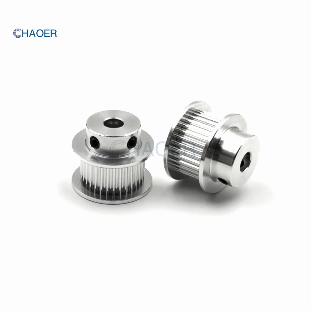 2GT 30 Teeth Timing Pulley Bore 4/5/6/6.35/7/8/10mm For GT2 Open Belt Width 6/10/15mm Small Backlash 30Teeth Synchronous Wheel