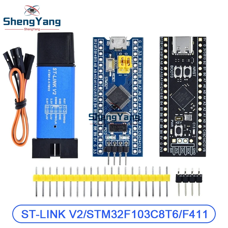Программатор TZT STM32F103C8T6 CH32F103C8T6 ARM STM32