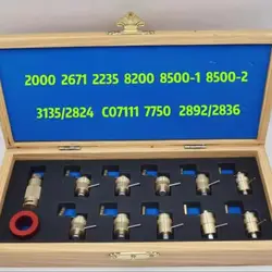 Premium Brass Mainspring Winder Set - Essential Watch Repair Tool (Winder)