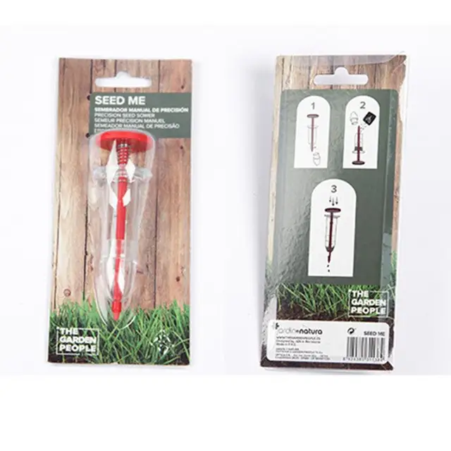 Biztonságos Vetőmag Tálca 1Db Ültetvényes Palánták Egészséges Kézi Kiegészítők Hatékonyan Kertészkedés Egyszerű Fecskendő - Image 2