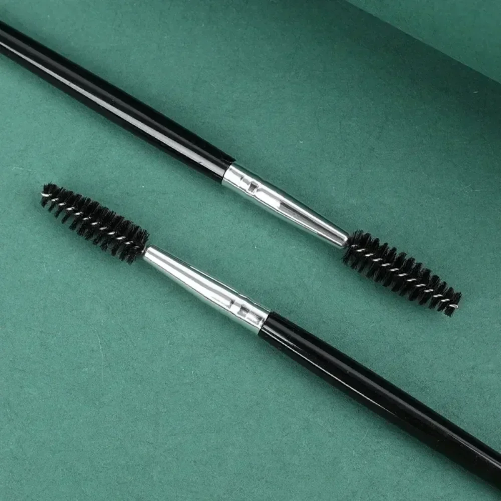 1Pc Dual-Use Eyebrow & Eyelash Brush Soft Precision Tool for Shaping Blending & Defining Long-Lasting Waterproof Unisex