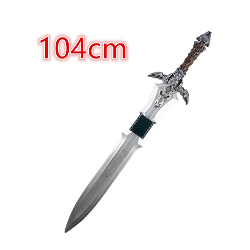 

Big Sword Sheep Head King Sword Beast Gold Lion Sword Game 104cm Movie Weapon Cosplay Sword Safety PU Gift Toy