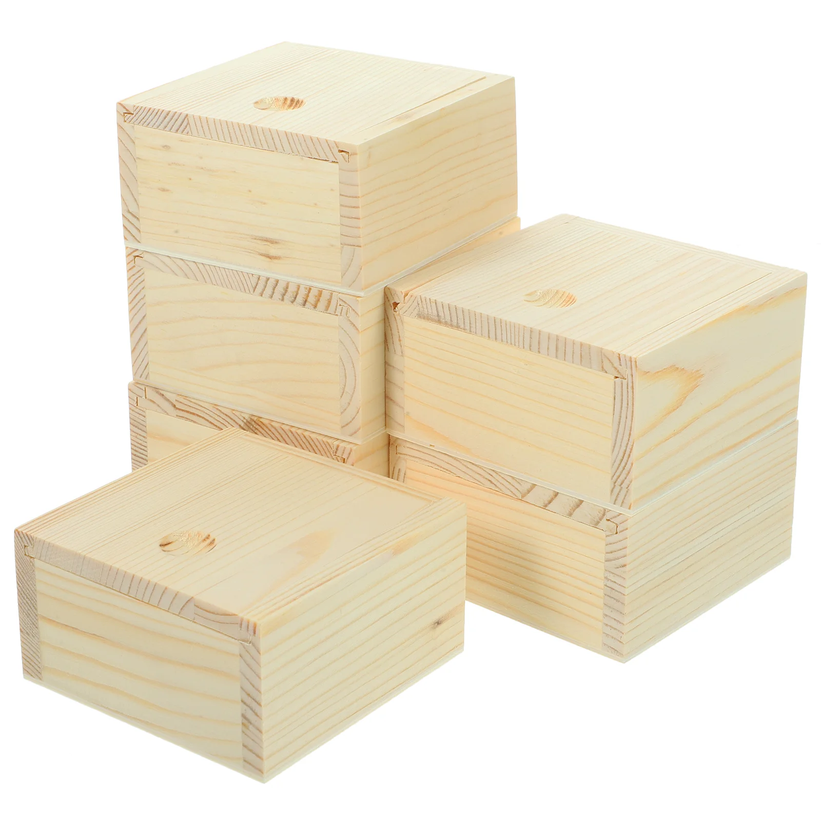 

Handmade Wooden Box Soap Jewelry Container Sliding Cover Box (Khaki)