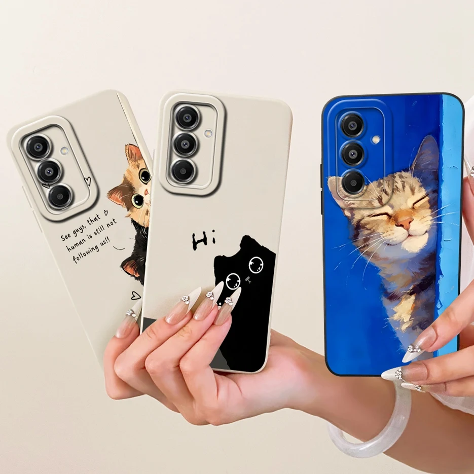 Cute Cat Fashion Shockproof Phone Case Cover