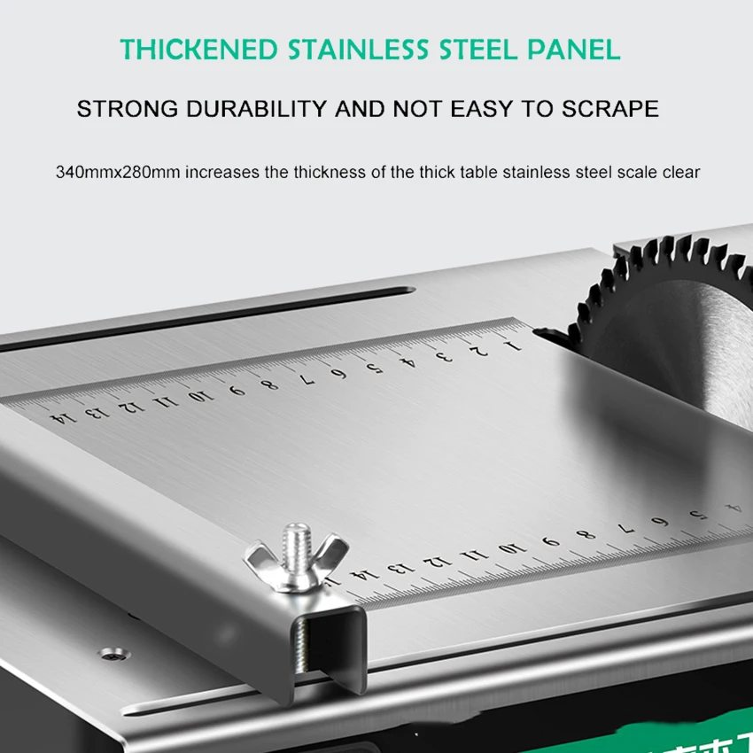 Woodworking Tools Woodworking Table Saw Mini Table Saw 1200W Woodworking Decoration Chainsaw Household Sliding Table Saw Cutting Board Multifunction Cutting Machine
