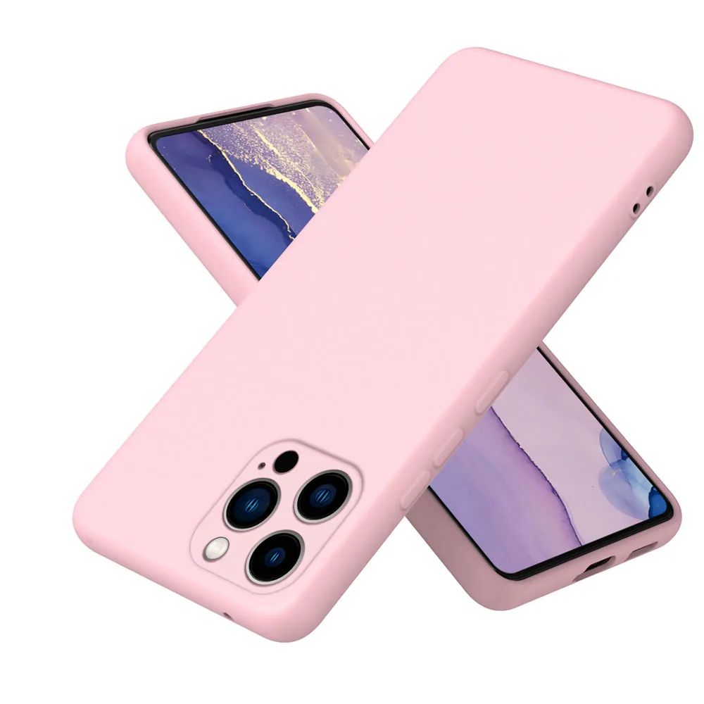 Ultra-Soft Liquid Silicone Phone Case with Camera Protection