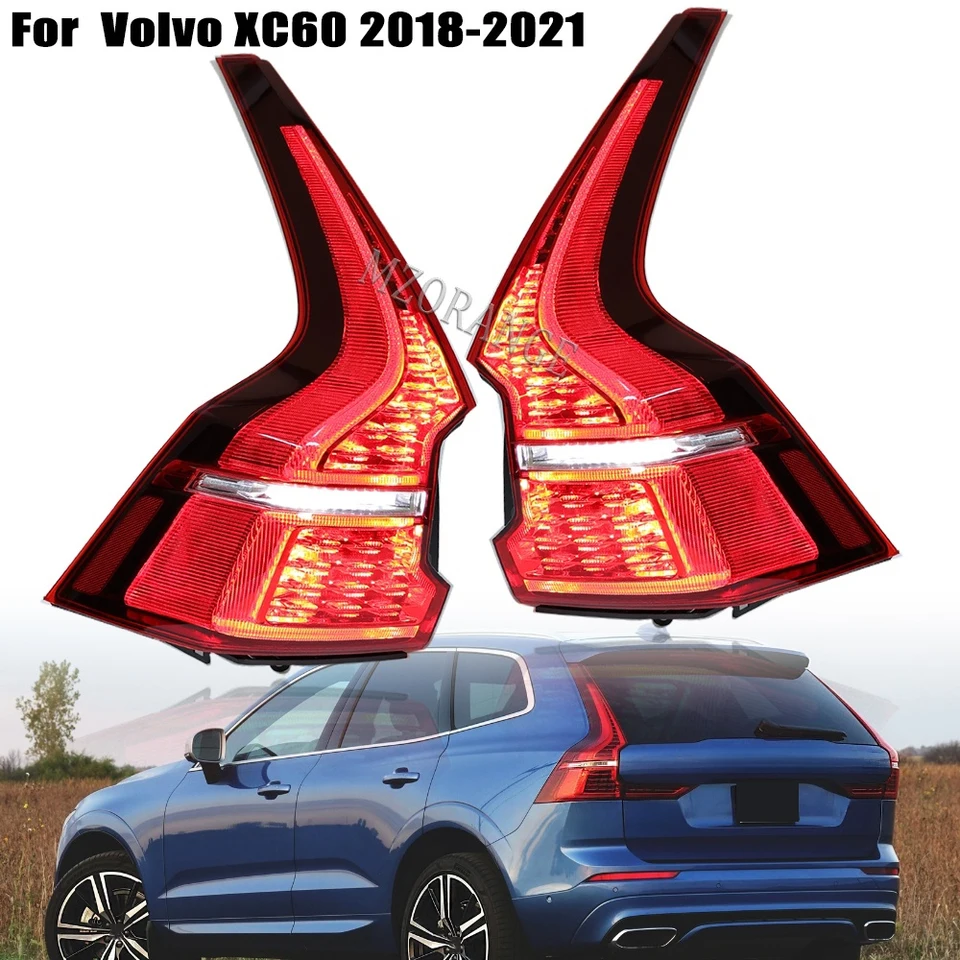 ☆XC60　テールライト 右　美品　2018年 ボルボ 左右のブレーキライト,ボルボxc60 2018 -2021用,米国版
