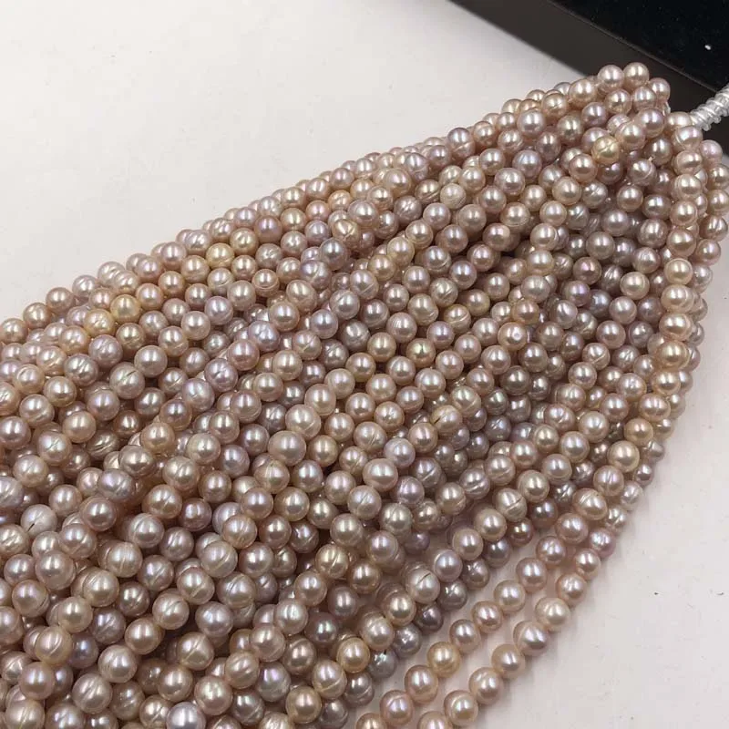 

[ELEISPL Wholesale 20 Strands 7-8mm Purple Freshwater Pearl Strings #22010281