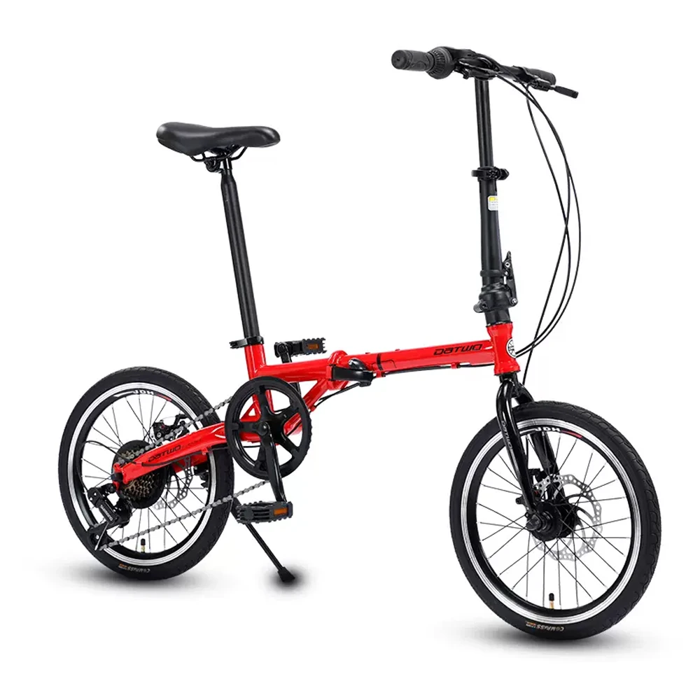 16-Inch-Folding-Bicycle-High-Carbon-Steel-Men-s-and-Women-s-Ultra ...