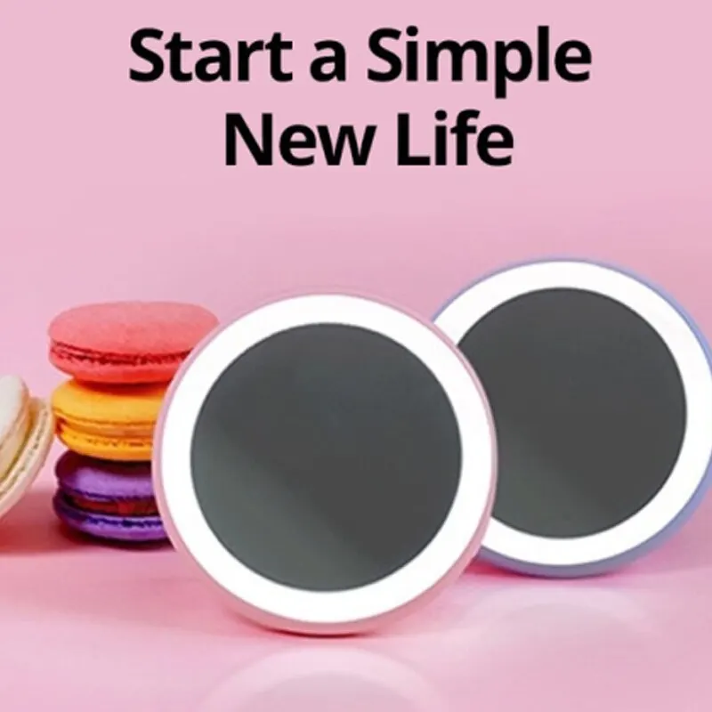 LedPortableIntelligentBeautyMakeupMirrorHighDefinitionMakeup