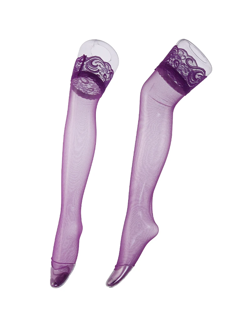 Women Socks Fishnet Floral Stockings Hollow Out Long Transparent Over Knee Thigh High Nightclub Pantyhose