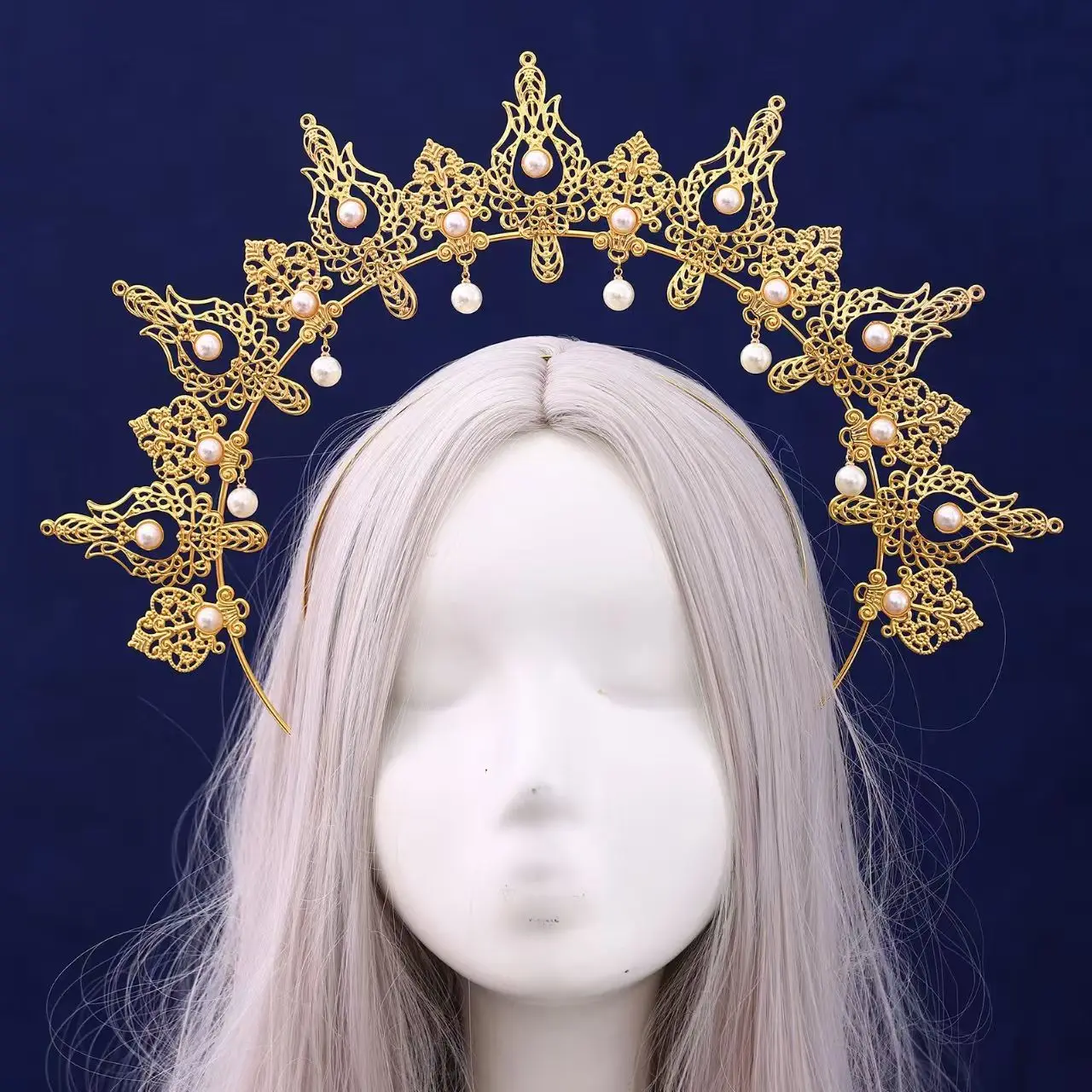 Hair Accessory Hair Headdress Hair Band Crown 1pc Women Halo Crown