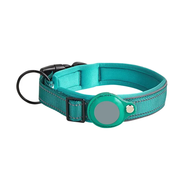 Reflective Dog Positioning Collar Gps Medium And Large Dog Non-Strangle Neck Ring Pet Tracking Anti-Lost Collar Traction Rope 5
