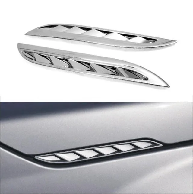Chrome Styling Side Hood Air Vent Trim for Suzuki Grand Vitara 05-12
