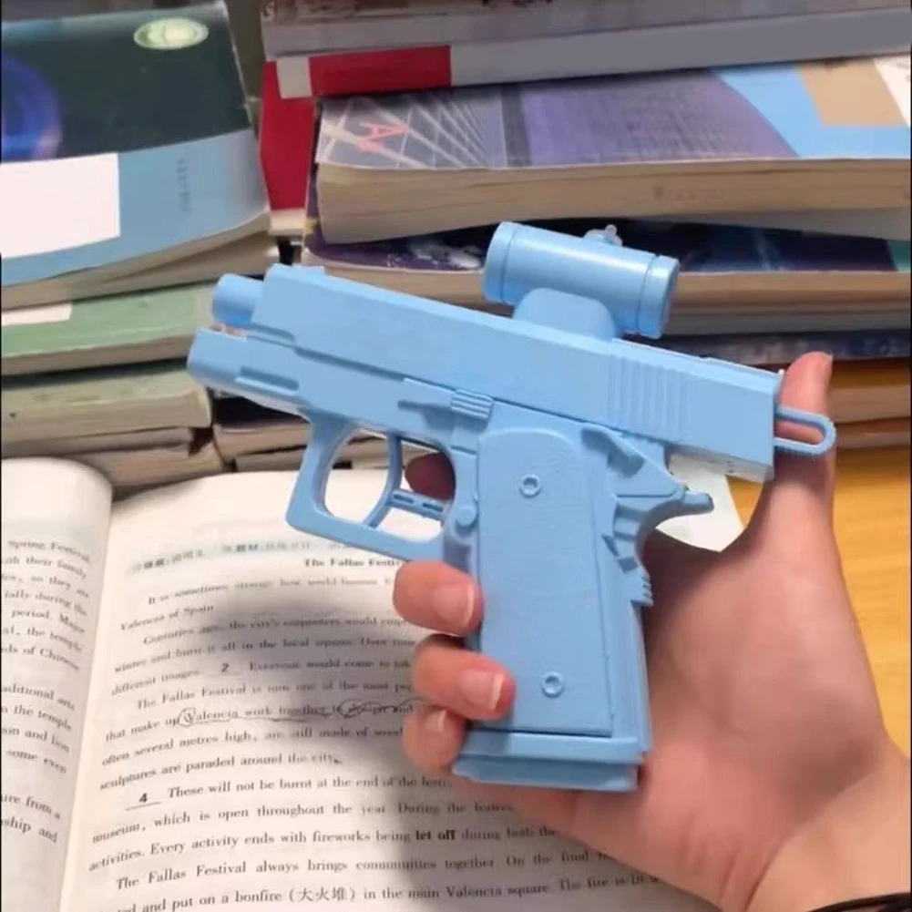 휴대용 수동 물총 장난 양방향 스프레이 물총 장난감 어린이를위한 여름 야외 해변 수영장 물 권총 장난감