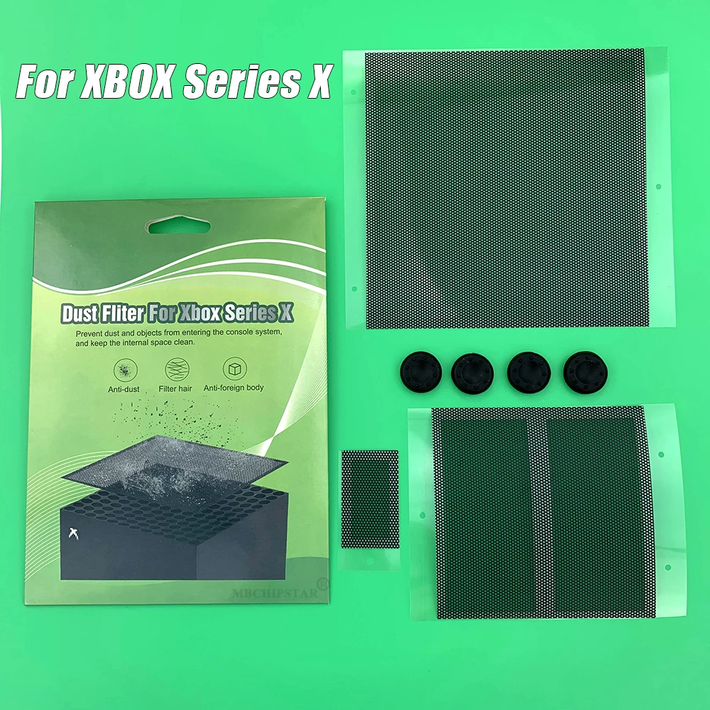 Dust Filter For Xbox Series X Dust NetcCover Kit PVC Series X Mesh