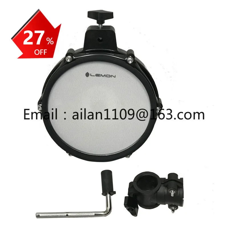 Plastic Lemon drum pad drum parts 8 2zone mesh head for electronic drum set