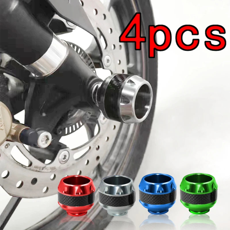 thumbnail image 2 of 2pcs Universal Motorcycle Front Fork Frame Sliders Falling Wheel Crash Protector Old School Bobber Touring Dirt Bike 2 of 14