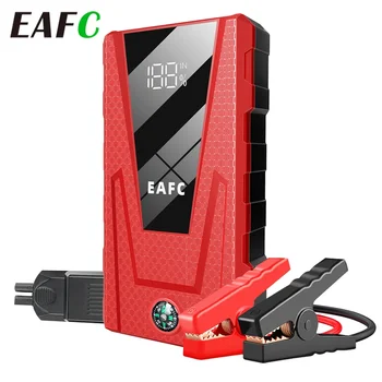 EAFC Portatile 1200A Batteria per Auto Salto di Avviamento Batteria per Auto Booster Caricatore 12V Dispositivo di Avviamento di Emergenza Booster Smart Clip