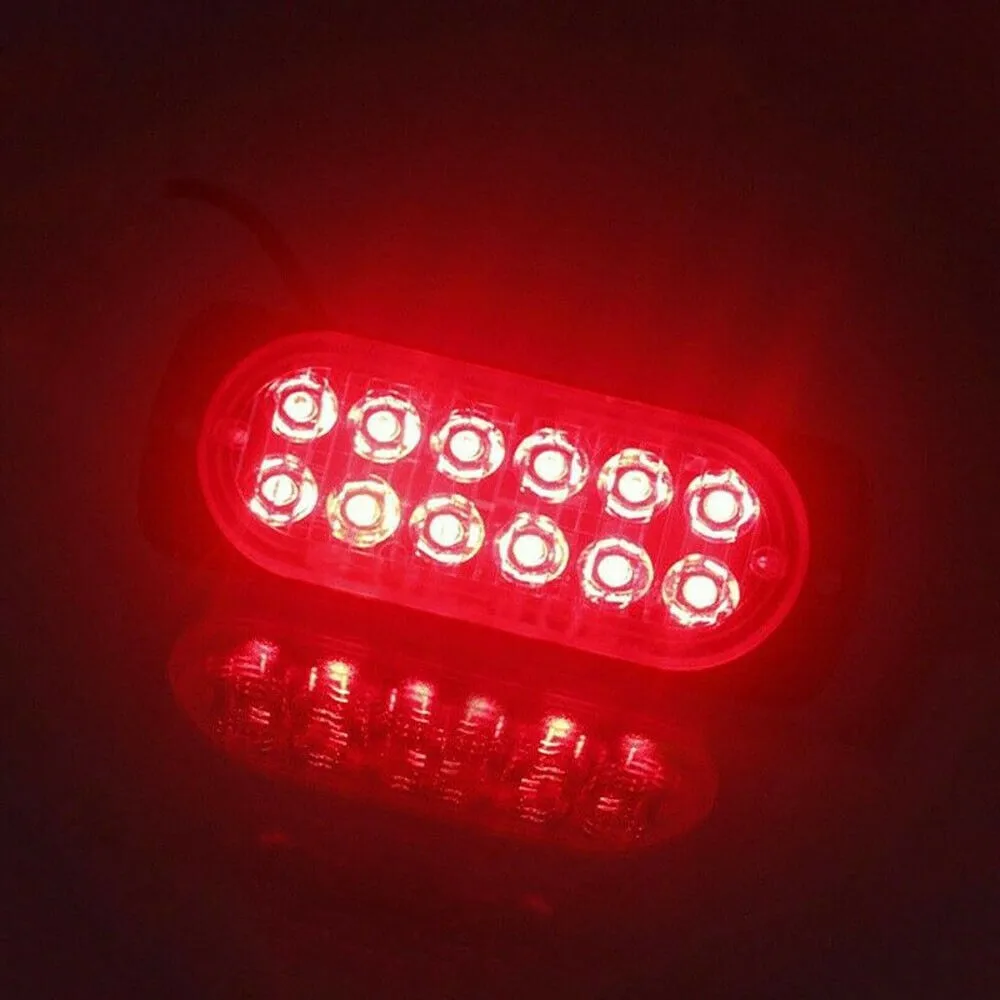

Durable High Quality New Practical LED Urgent Light Car Fog Lamp Parts Cab Red Replacement Truck Universal Van 12v~24v