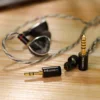 HZSOUND LUNA CNC Metal Shell Wired Headphones In Ear Monitor Noise Cancelling Earphone With 0.78 2Pin 3.5/4.4mm Replaceable Plug 3