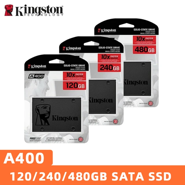 Kingston-Disque dur interne SSD, SATA III, 120 pouces, A400, pour  ordinateur portable et de bureau, avec capacité de 240 Go, 480 Go, 960 Go,  2.5 Go - AliExpress