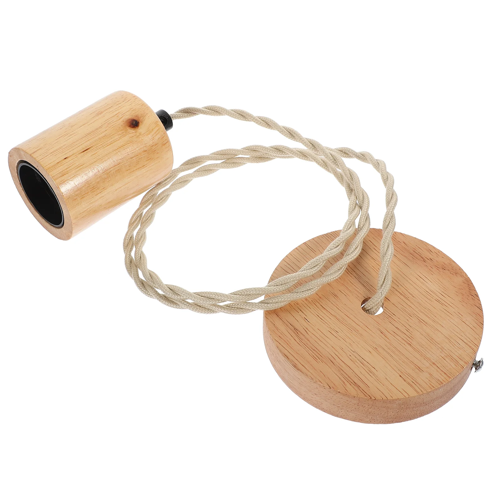 

Лампы из цельной древесины, Набор держателей ламп для самостоятельного использования, детали для винтового крепления, розетка E27, подвесной фитинг