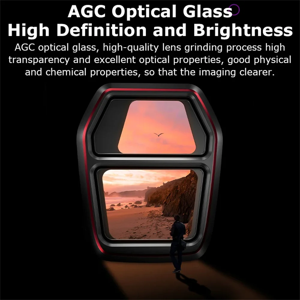 ND8/16/32/64/256 UV CPL Air 3S Camera Lens Filter Kit For DJI Air 3S Night Drone Accessories Set Dustproof Protect Quick Release 4