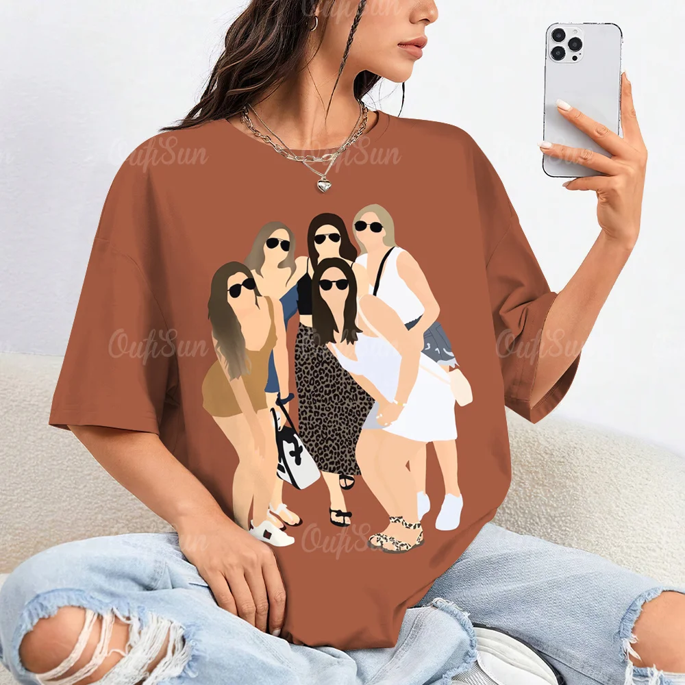 

Футболка женская летняя с круглым вырезом и коротким рукавом