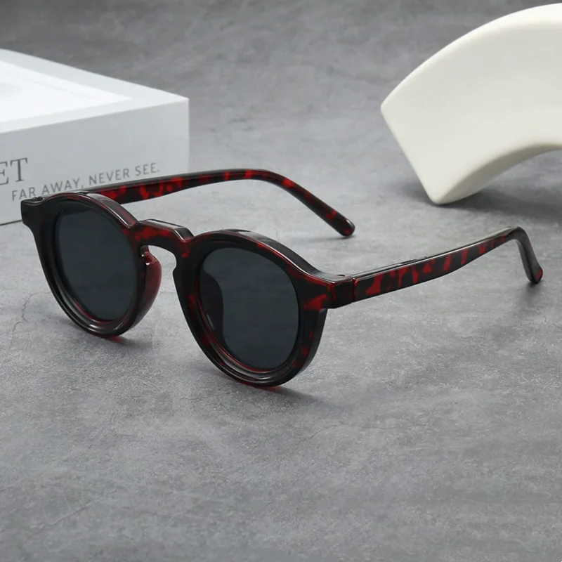 Vintage Round Frame Unisex UV Protection Sunglasses