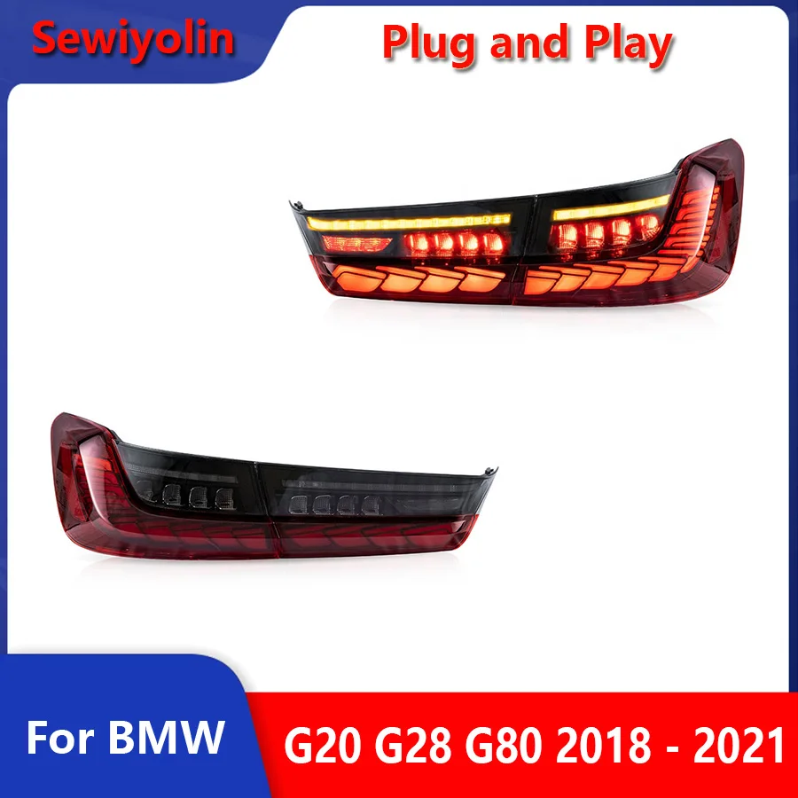 

Car Accessories Tail Light For BMW G20 G28 G80 2018- 2022 320i 325i 330i 335i LED Lamp M3 DRL Brake Animation Automotive