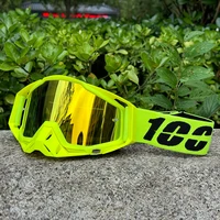 100 Motorcycle Goggles Motocross Glasses Off-road Sunglasses For Man MTB ATV Mask Windproof Protection Cycling Racing Goggles 2