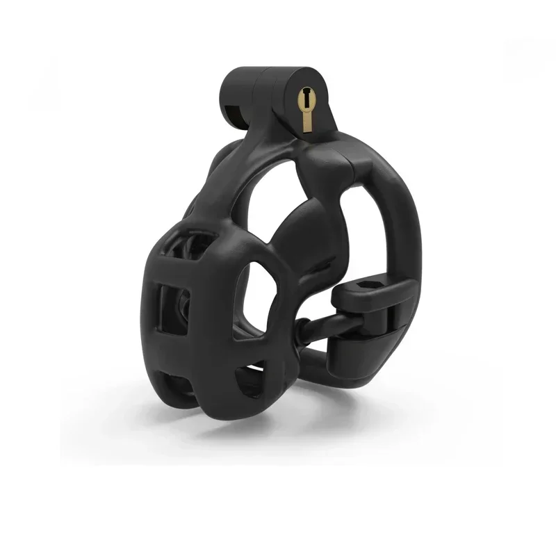 Penis Ring Cobra Upgrade Reinforce Cock Cage Double-Lock Rotatable Guardrail Chastity Device Adult Sex Toys for Man 18+ Sex Shop