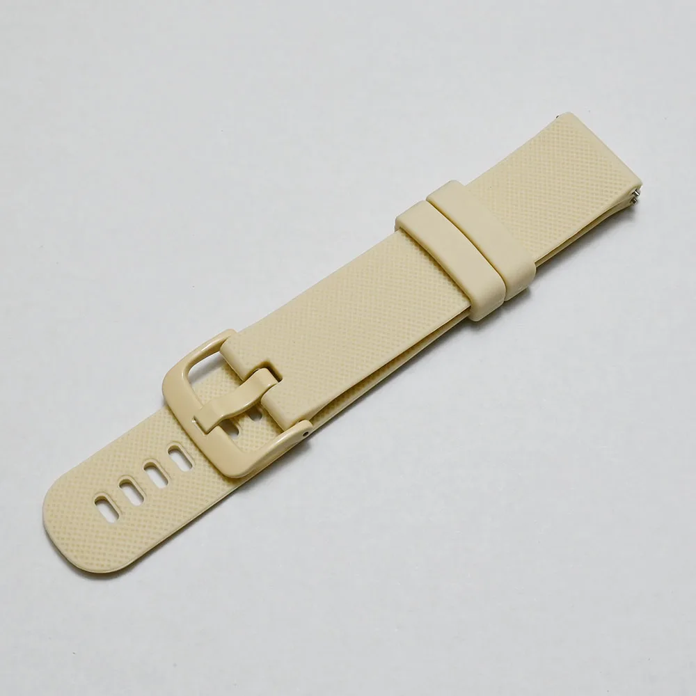 Silicone Quick Release Watch Band - 20mm/22mm Adjustable Replacement Strap