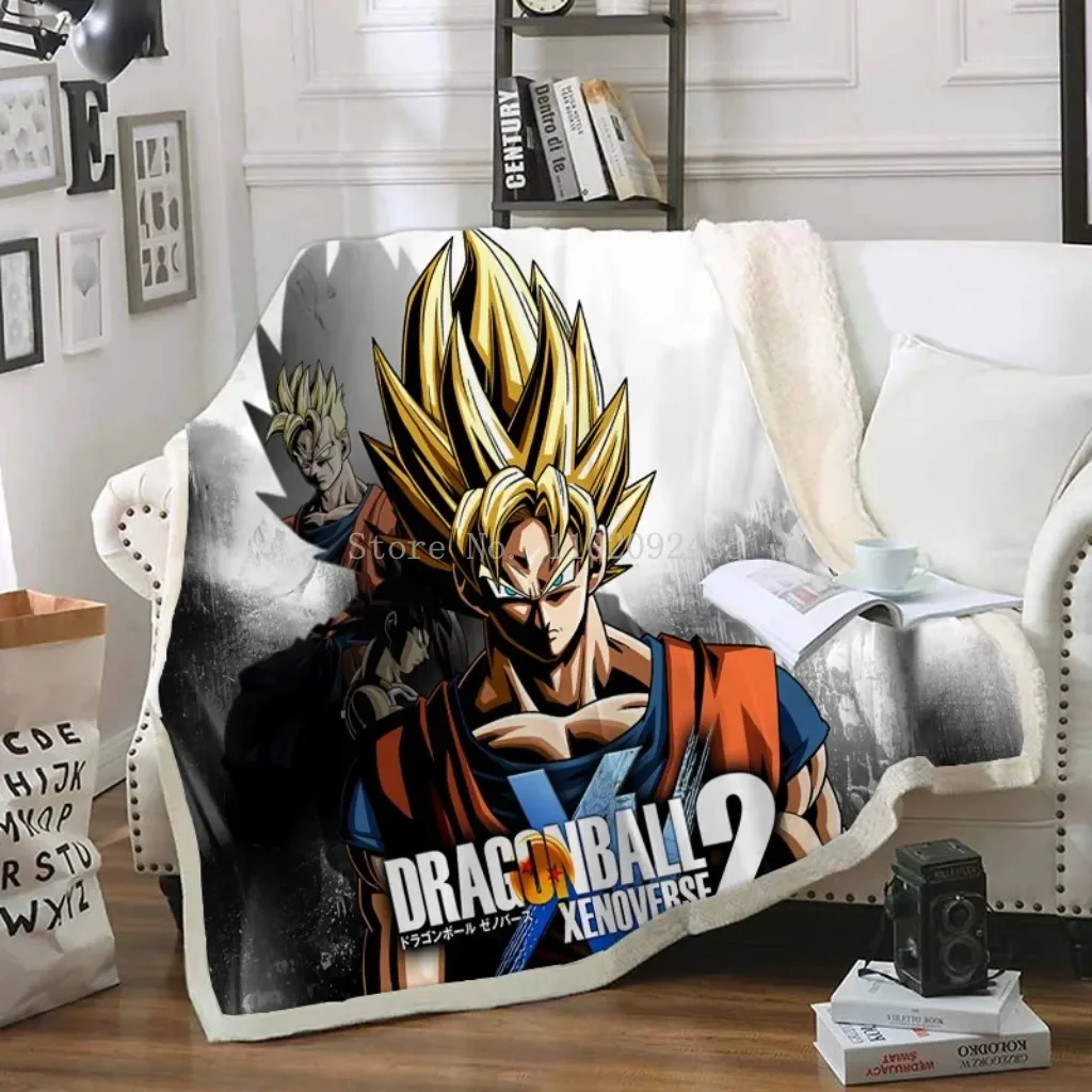 Vegeta Dragon Ball Animation SHENRON Nap Blanket 3D Digital