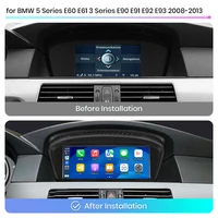 Junsun système Linux sans fil Carplay Android auto lecteur multimédia autoradio pour BMW série 3/5 E60 E61E62 E63 E90 E91 E92 E93 2