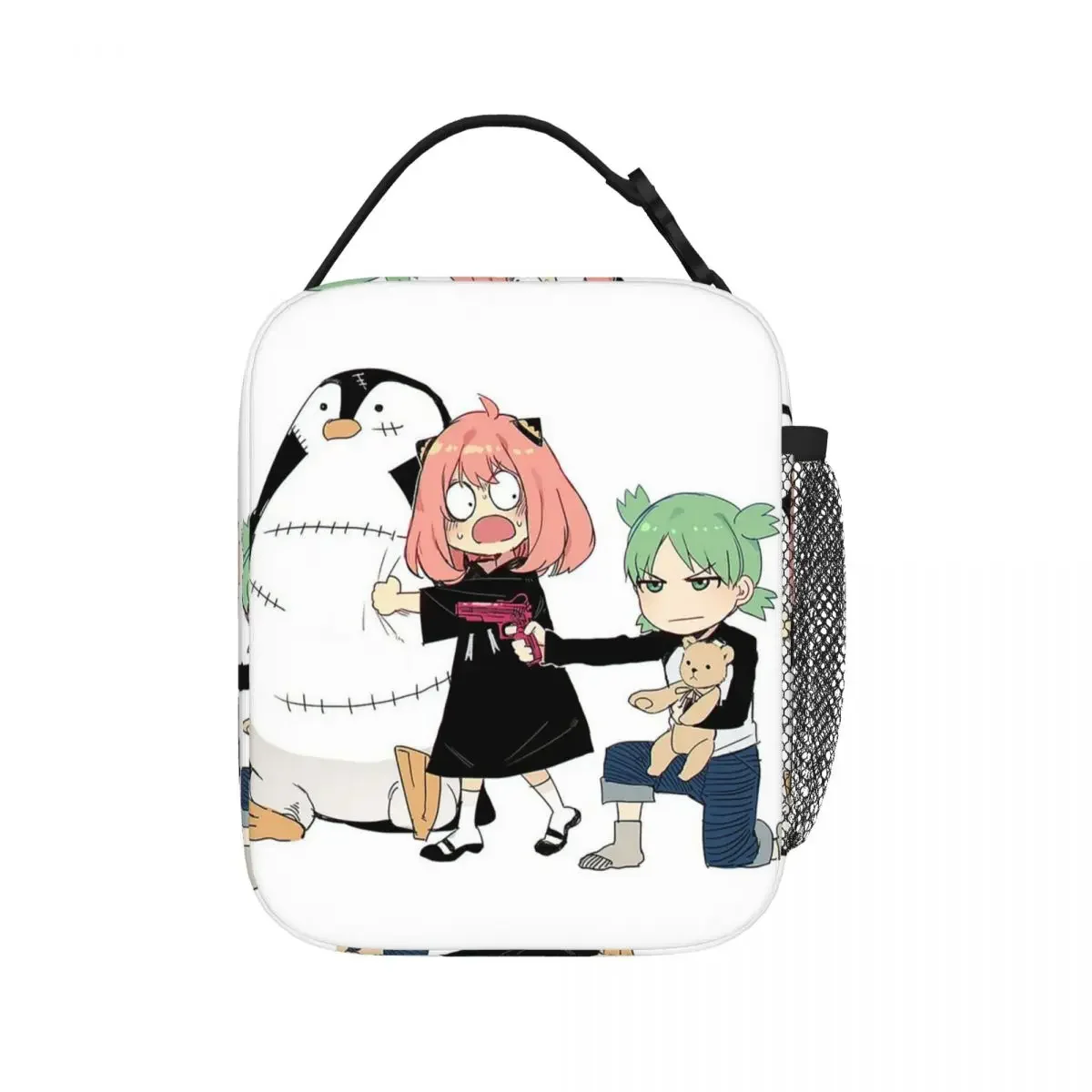 

Spy X Family Anya Forger Lunch Bags Insulated Lunch Tote Portable Thermal Bag Leakproof Picnic Bags for Woman Work Kids School