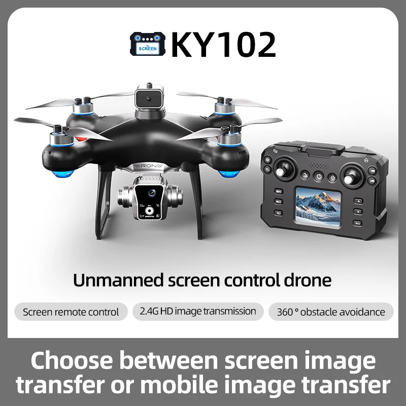 Drone KY102 8K GPS Moteur Brushless 40min Vol
