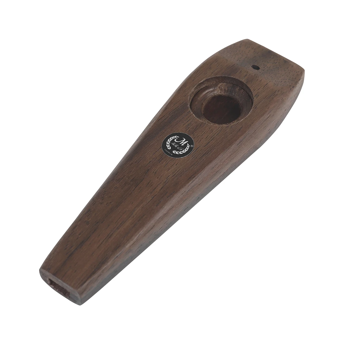 Wooden Kazoos Lightweight Portable For Beginner Flute Instrument Music Lovers Woodwind Simple Design Rosewood