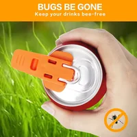 Ouvre-bouteille Portable Simple, réutilisable, facile à utiliser, scellé, pour boissons, bière, Cola, dissolvant de couvercle, fournitures de cuisine, outils de Camping 3