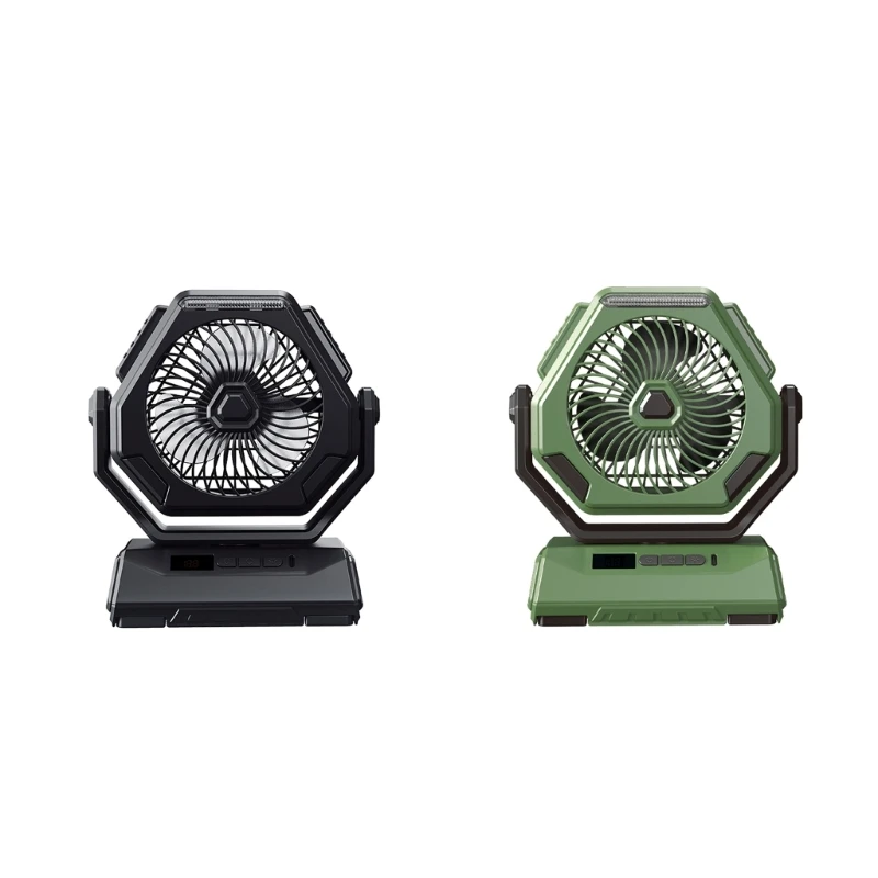

Портативный вентилятор Настольный вентилятор Перезаряжаемый USB-вентилятор со светодиодной подсветкой Тихий подвесной вентилятор