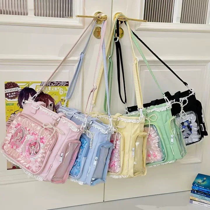 Ballet Girl Large Appetite Itabag Japanese Two-Dimension Single Shoulder Crossbody Bag Gift For Friends Women'S Handbag S609cf84253f94ecfaa46de6ec2f2af3co