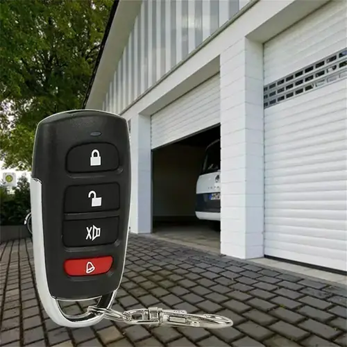 10/5pcs ABCD / Lock Unlock 4Button 433MHz Metal Push Button Remote Control Transmitter Universal 4 Buttons Garage Door Opener - Image 6