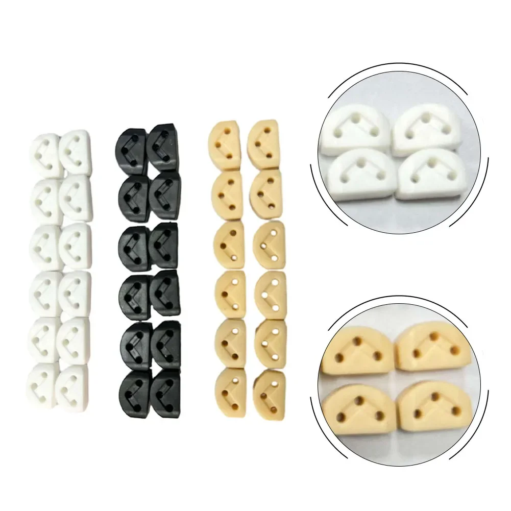 12 Pcs/Set Classical Guitar String 12 Pcs/Set Classical Guitar String Triple-Cornered Chord Tie For Ukulele Accessories